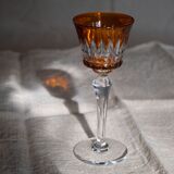 6 verres Baccarat Modèle Piccadilly en cristal doublé de couleurs
