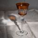 6 Baccarat glasses Piccadilly Model in colored crystal