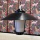 Suspension opaline and metal scandinavian design 1950.