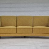 1960s, Danish 3-seater "Banana" sofa by Edmund Jørgensen, original condition.