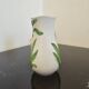 Vase in slipware with Arum flowers