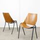 Linking Shell Chairs by Niko Kralj for Stol Kamnik, 1970s