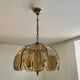 Golden Italian chandelier 4 burners 1970