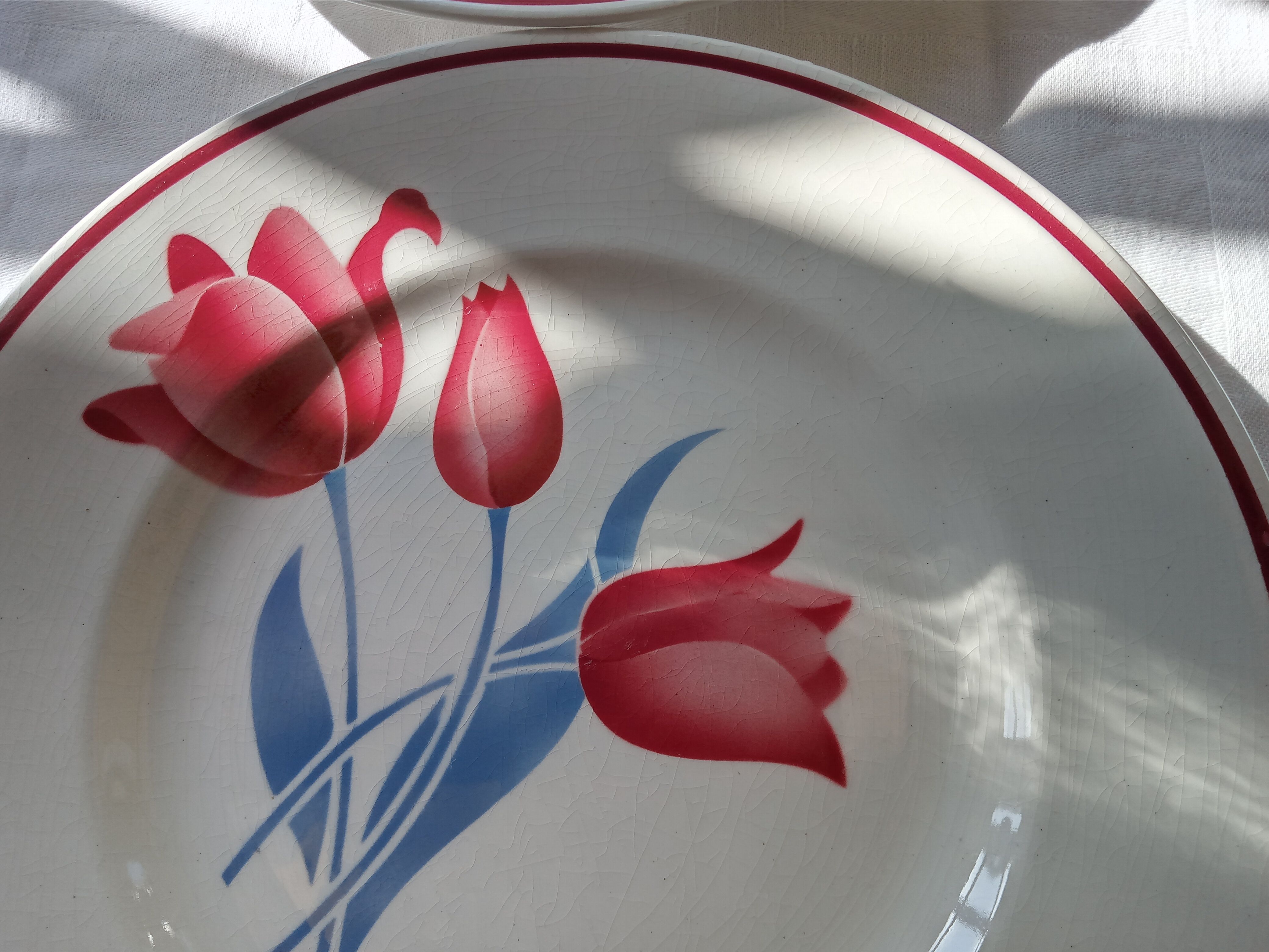 6 Terre de Fer flat plates