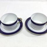 Head to head breakfast - 2 cups with saucers