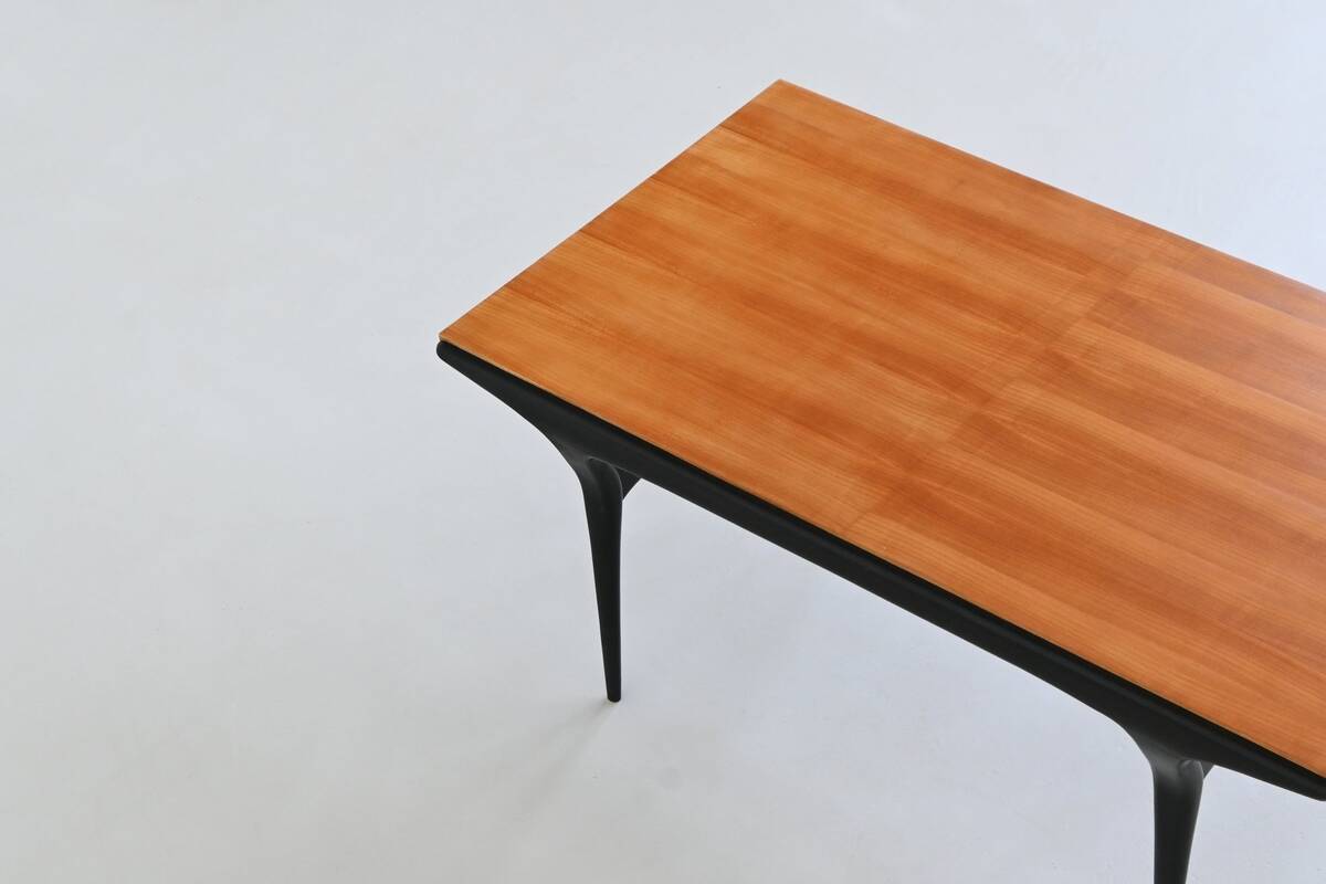 Alfred Hendrickx T4 dining table in beech Belform Belgium 1958