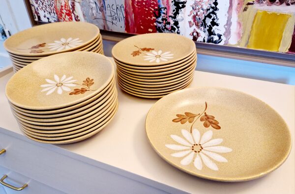 Service assiettes modèle Automne Saint Amand