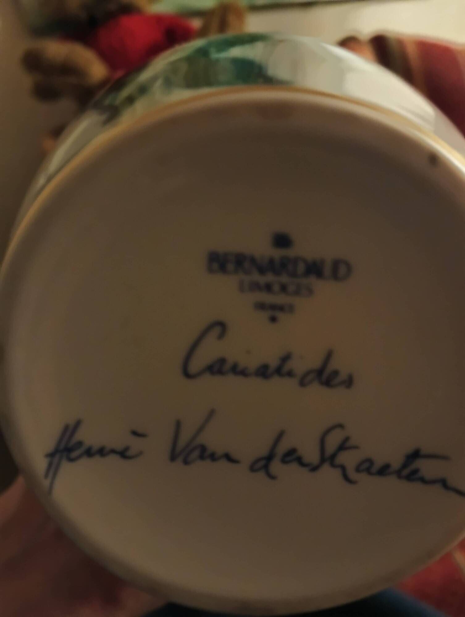 Bernadaud vase