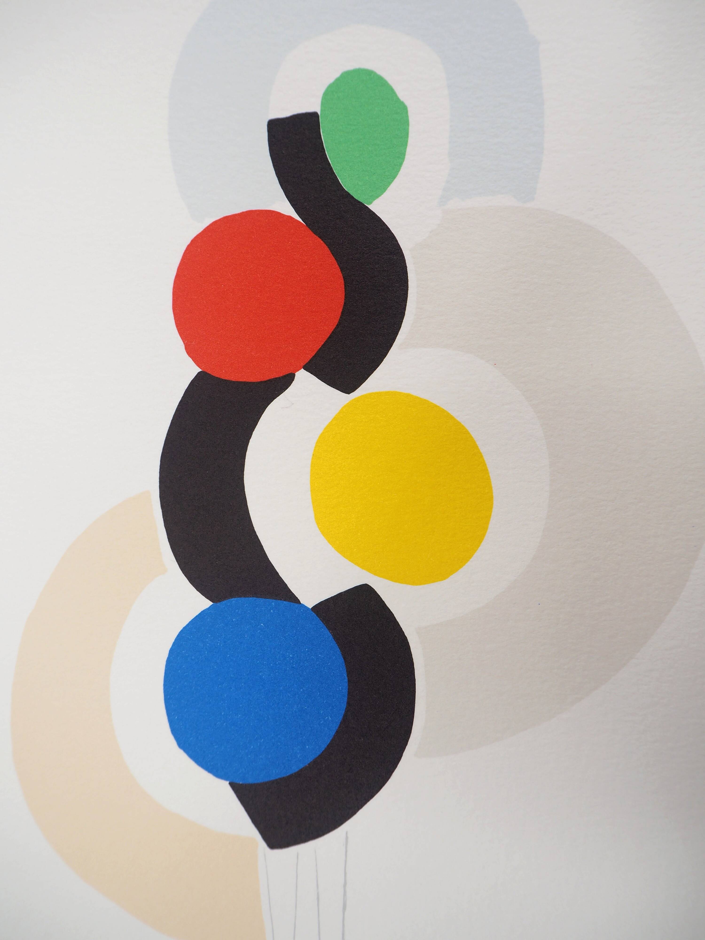 Sonia delaunay: rhythm and dance - lithograph
