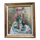 Oil painting on canvas, signed, dimensions: height - 70 cm - width - 60 cm