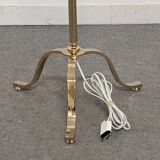 Brass tripod floor lamp from the 50s/60s