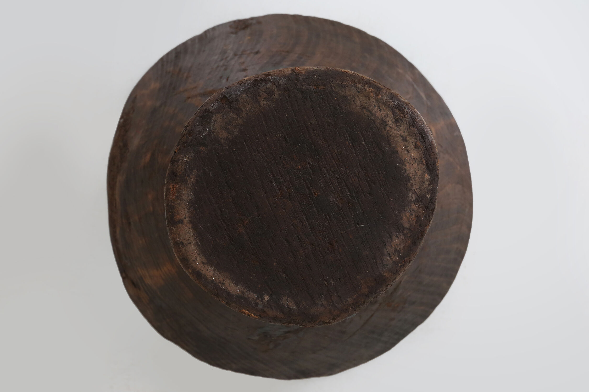 Wooden bowl in Wabi Sabi style Ca.1860