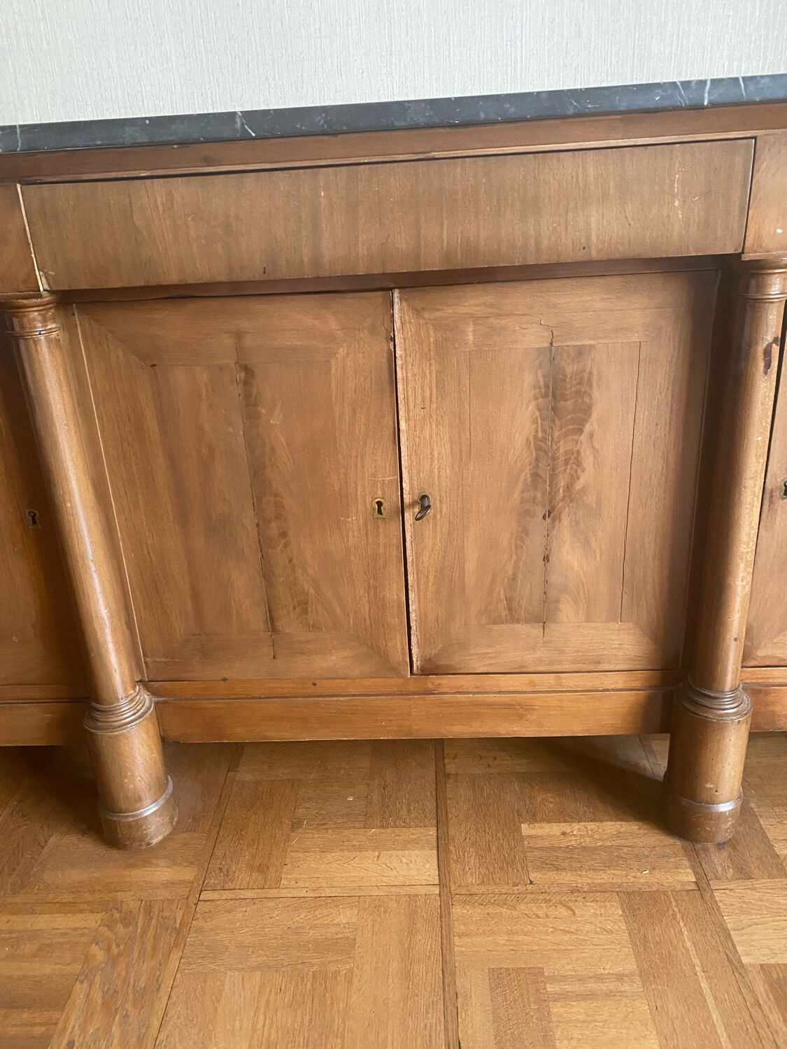 Enfilade Empire period and not style. No shipping.