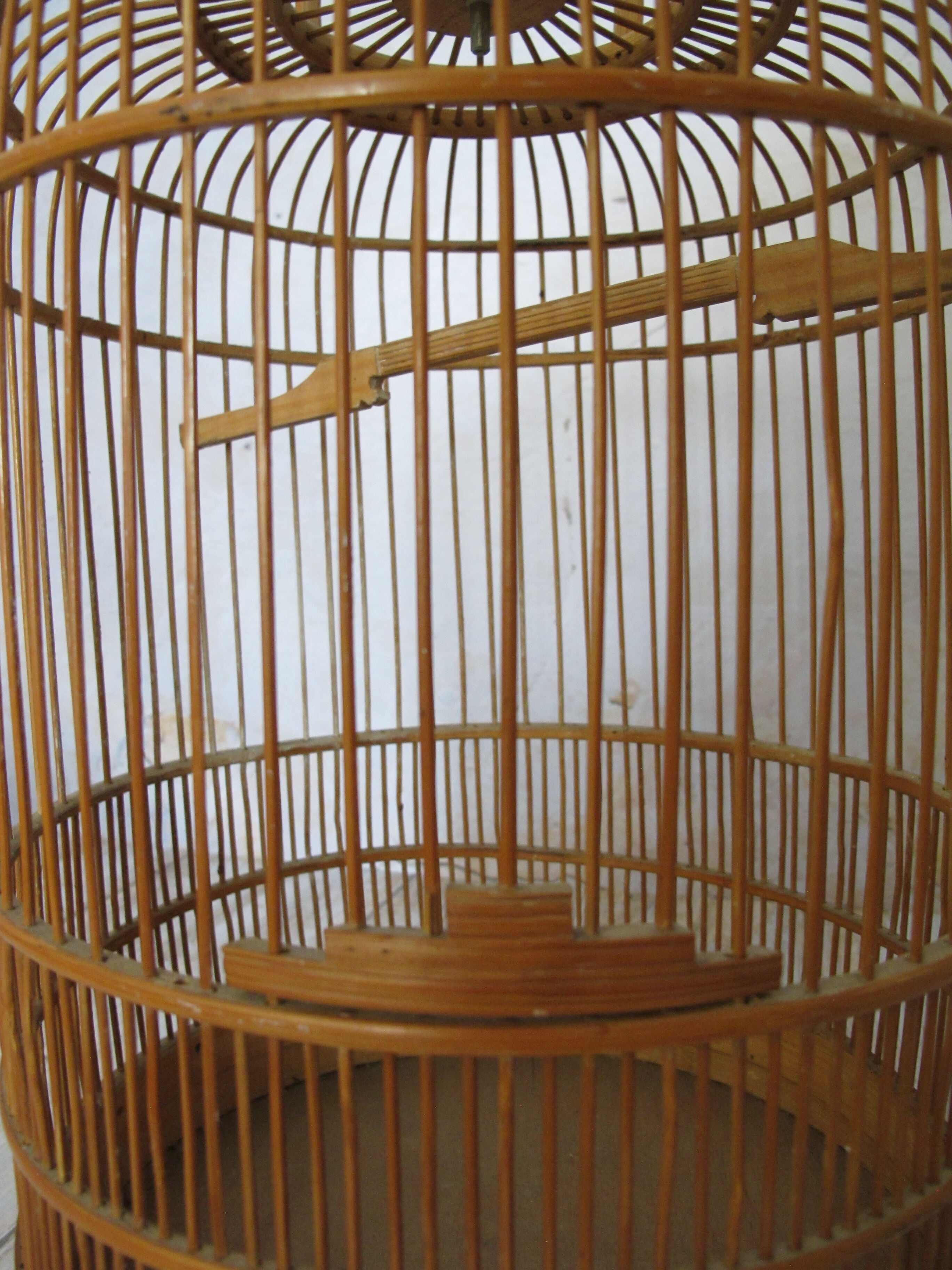 Ancient bird cage