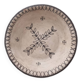 Ancien saladier en poterie du Rif