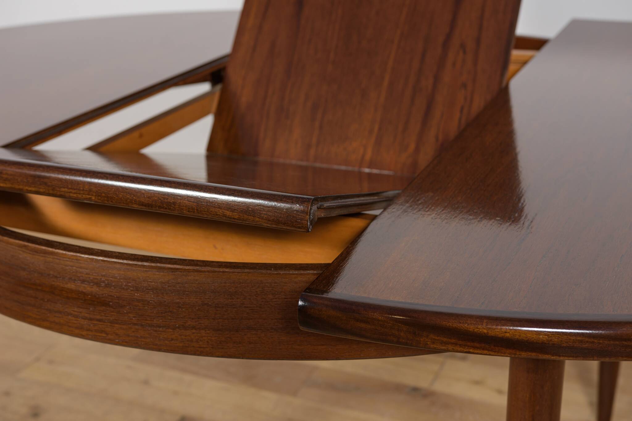 Mid-Century Teak Round Fresco Dining Table from G-Plan, United Knigdom.