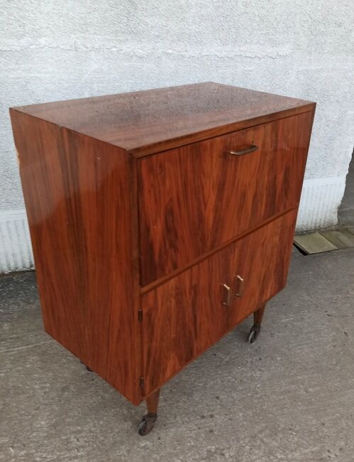 Vintage furniture on wheels