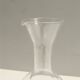 Transparent and Murano Glass Pitcher Vase by La Murrina with Gold Leaf, Ita