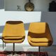 Pair of space age swivel chairs 70s
