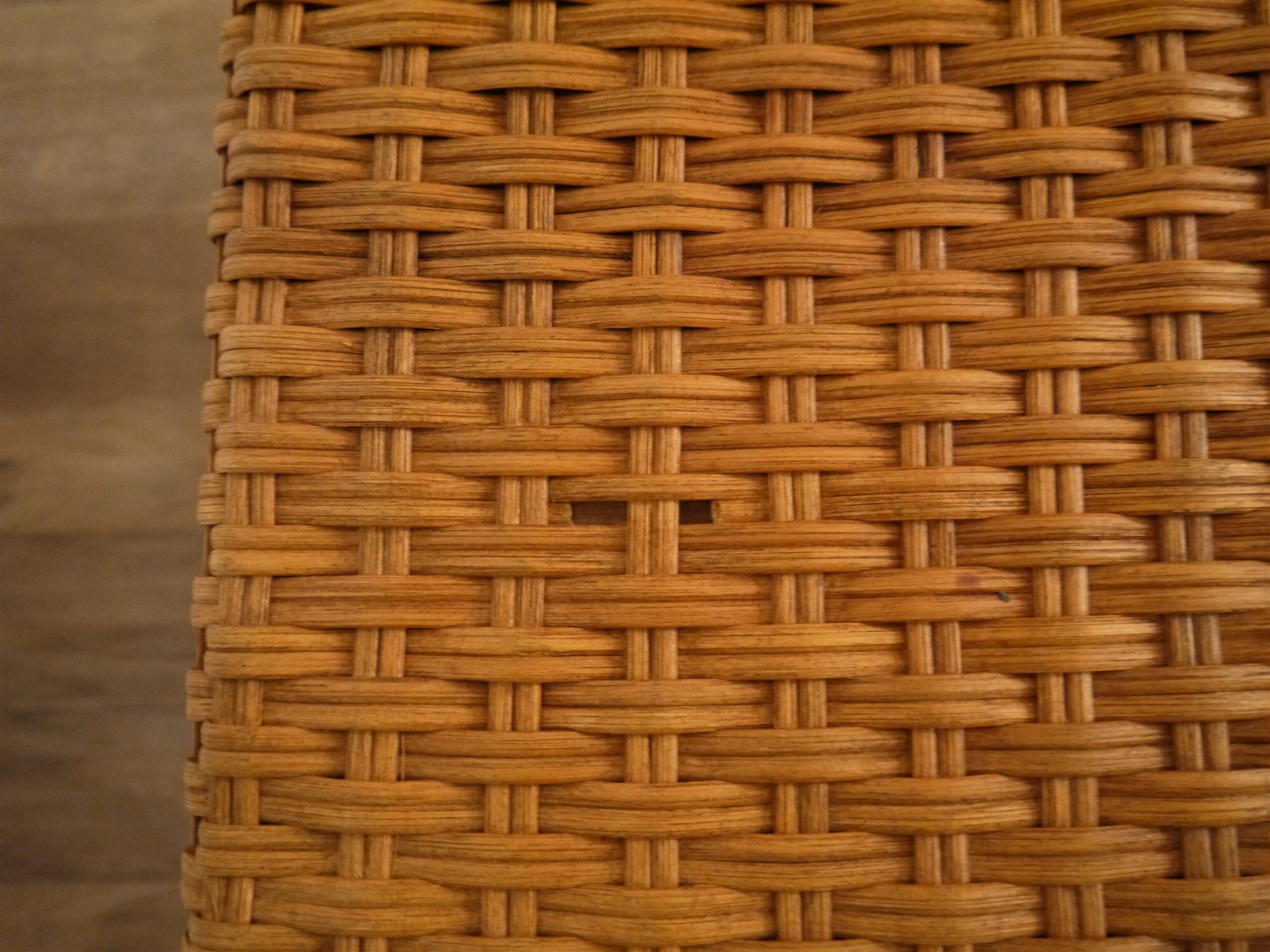 Vintage tables in rattan 1960