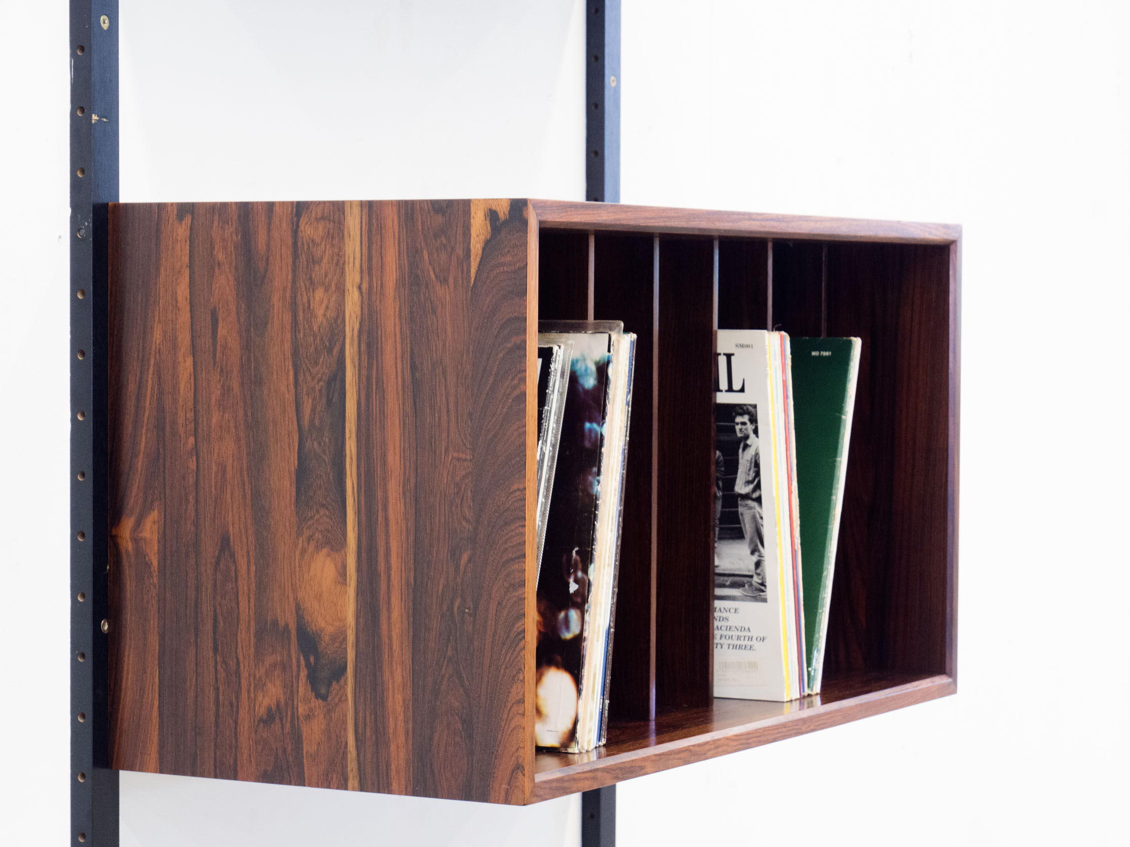 Royal System rosewood wall unit by Poul Cadovius