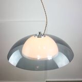 Vintage Blue Ufo Space Age Lamp from Guzzini, 1970s