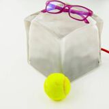 Paire de lampes de table en verre scandinave