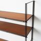 Etagère string années métal et bois années 60