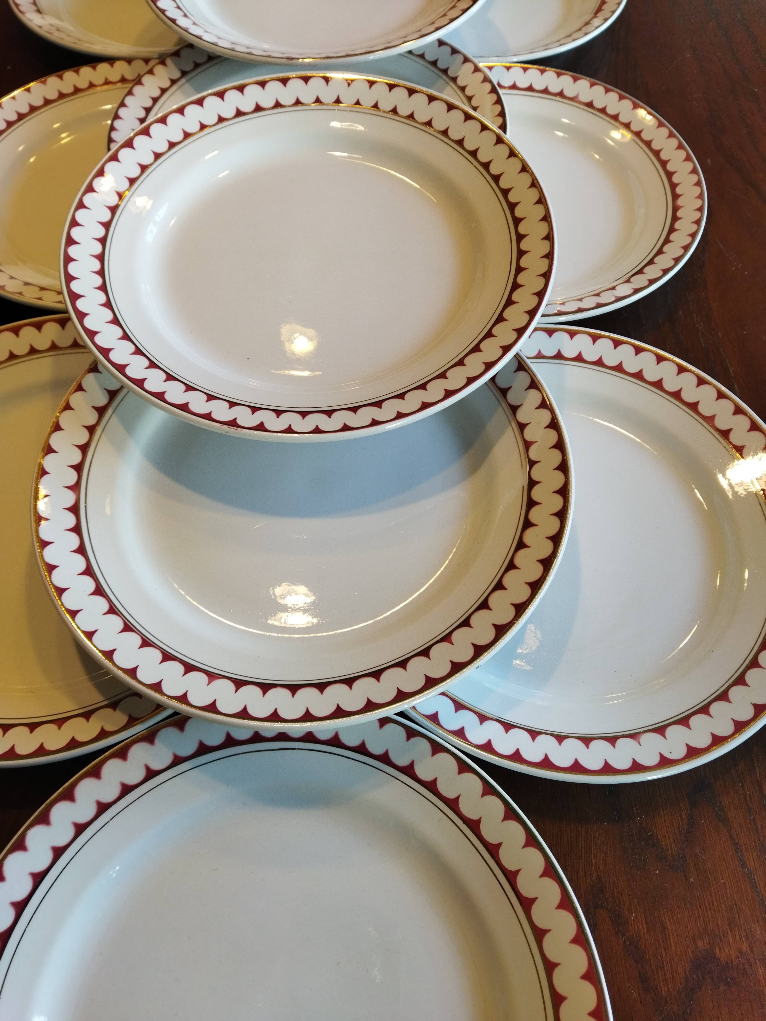 12 flat plates K&G Lunéville, Madrigal model