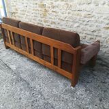 Scandinavian elm sofa