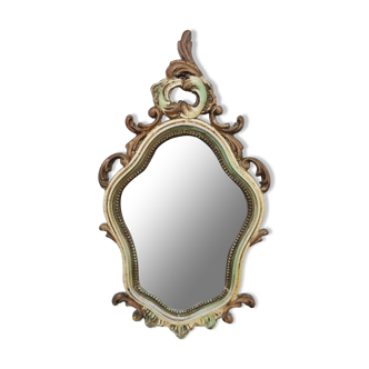 Small 19th century mirror