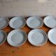 Set of 6 flat plates Villeroy and Boch Mettlach, Lucien Engel
