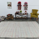 6x10 neutral textured hemp rug,174x309cm