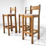 Mid-Century Modern Set of  Bar Stools, 1970s - Sold individually