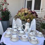 Service à café complet Digoin Sarreguemines modèle Pamo