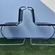 Pair of MR 10 chairs with Mies Van der Rohe laces, Knoll International