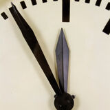 Industrial railway clock by Pragotron, 1960s