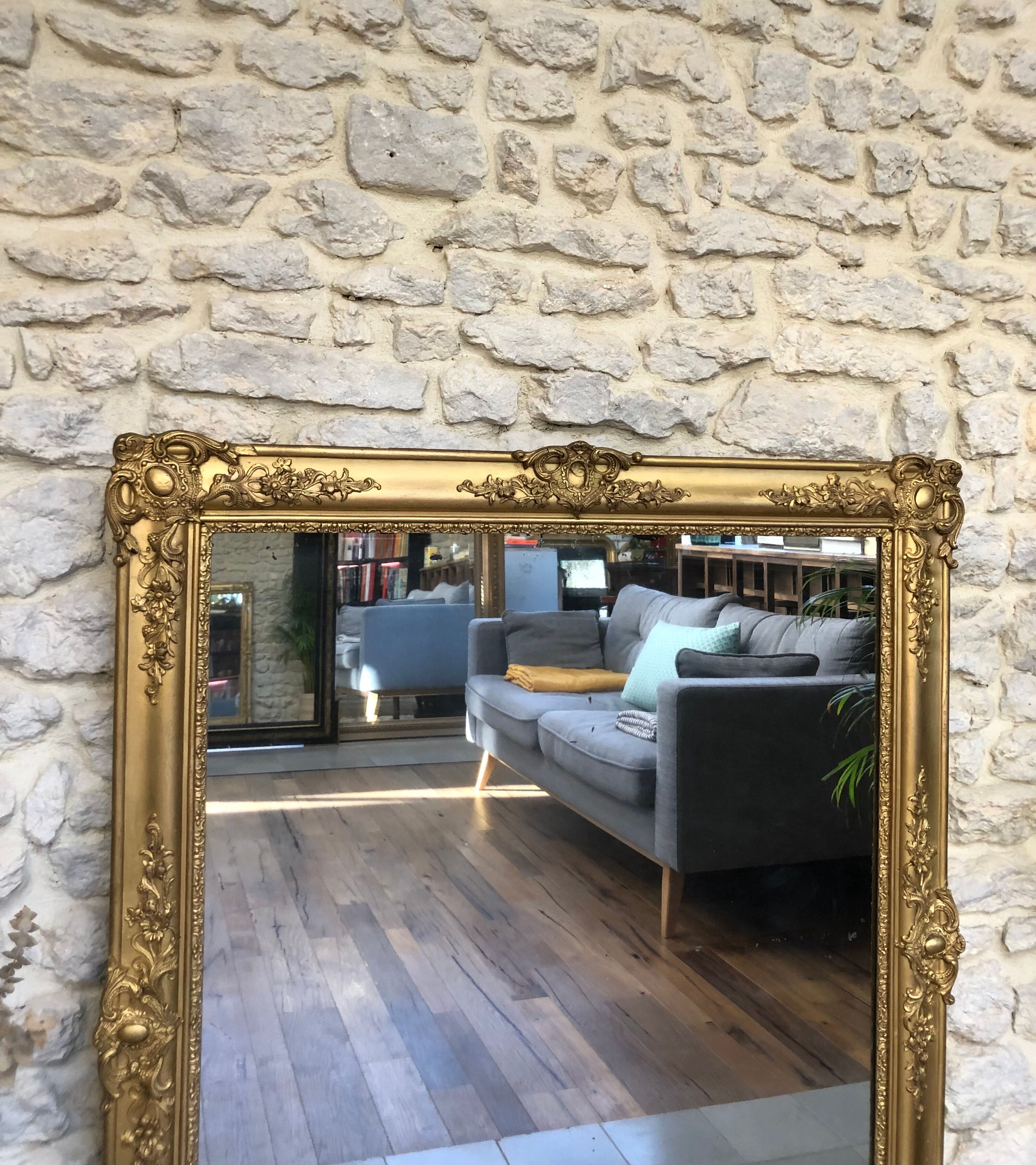 Early 19th century mirror 119cm/98cm