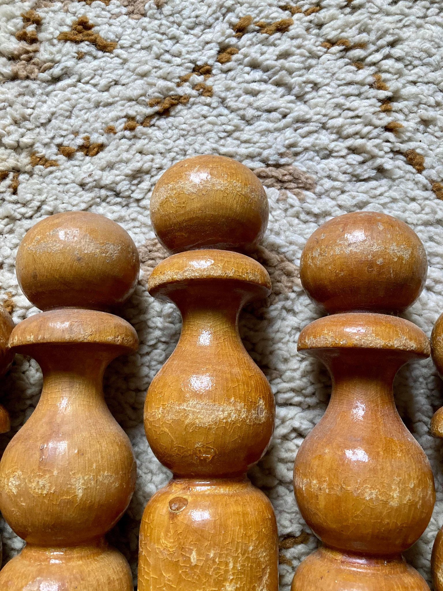 Wooden bowling