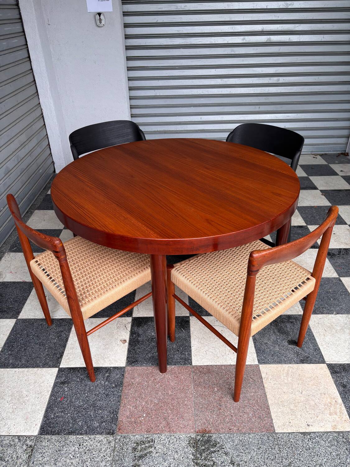 Danish table in teak