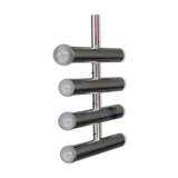 Chrome chandelier vintage 1970 swivel design