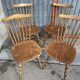 Set de 4 chaises bistrot vintage Baumann tacoma 1960s