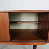 Mid century modern mini teak sideboard, 1960 Denmark