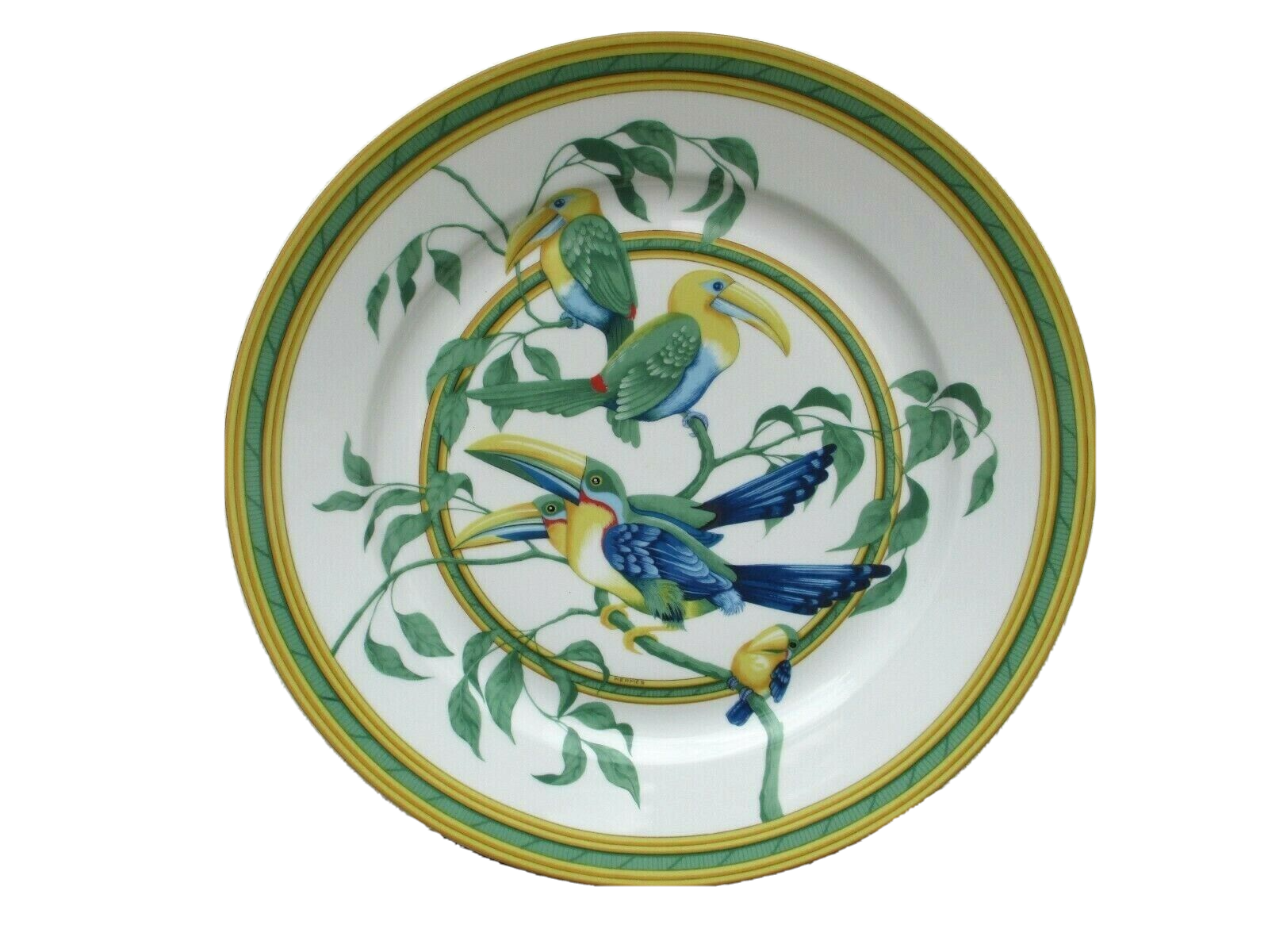 Porcelain plate Hermes