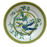 Porcelain plate Hermes