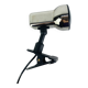Vintage chrome metal clip-on spotlight