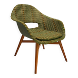 Shell lounge chair by Miroslav Navratil for Vertex, 1960