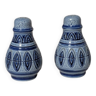 Ceramic salt and pepper shakers