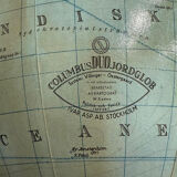 Illuminated globe, Columbus DUO Jordglob, Sweden, 1950