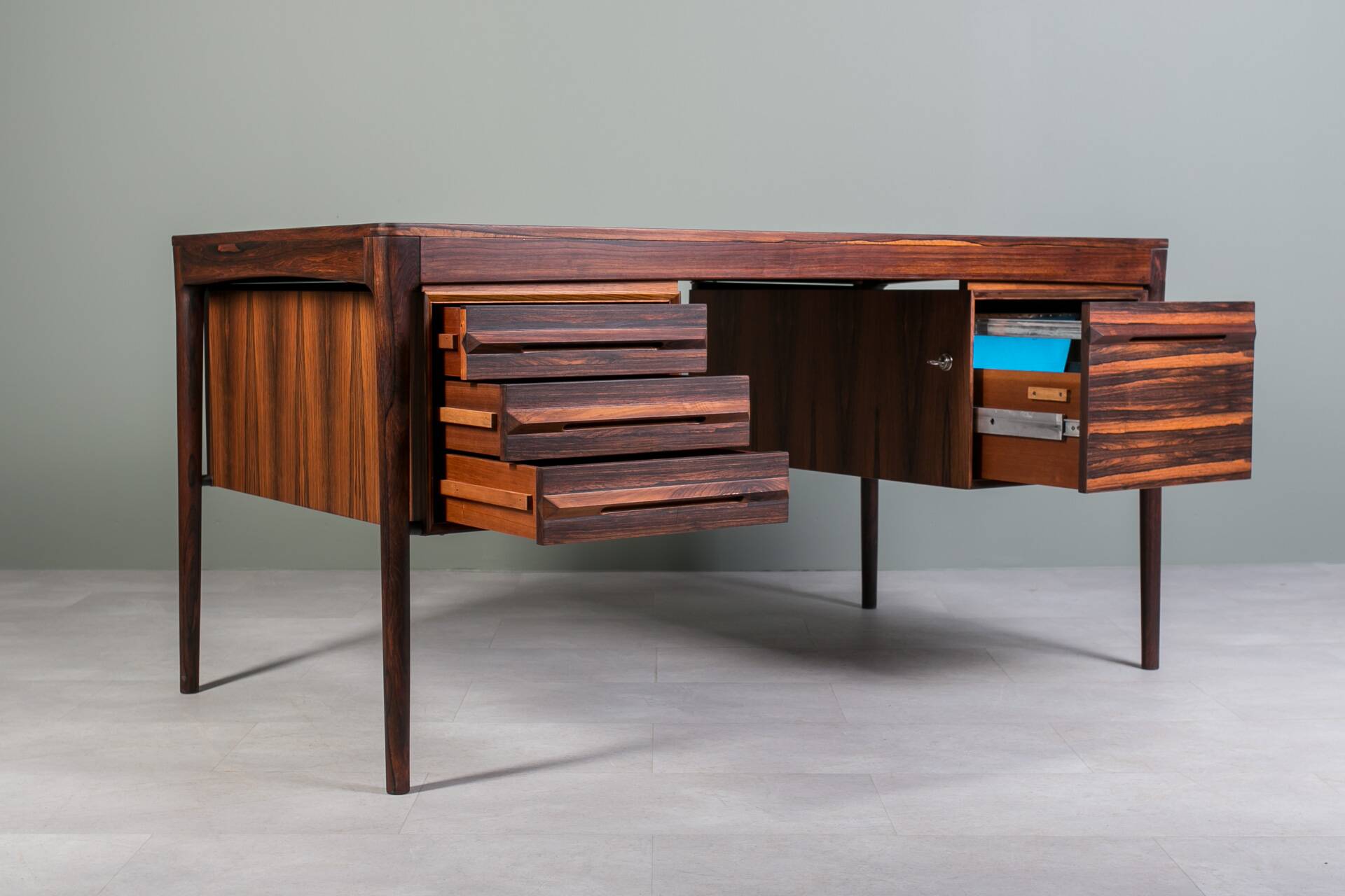Mid-Century Modern Desk by Bruksbo, Norway, 1960s, attributed to Torbjorn Afdal